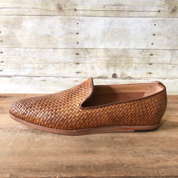 mens woven slip on shoes